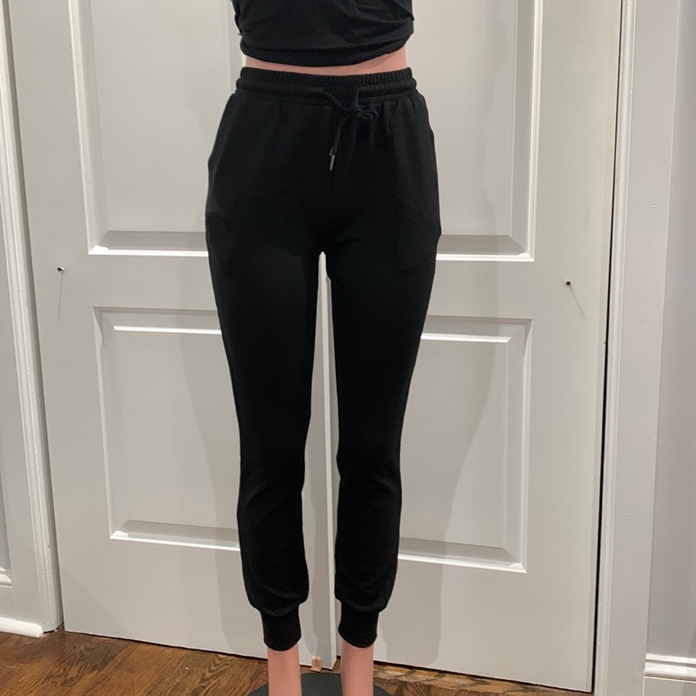 NWOT Black Joggers
